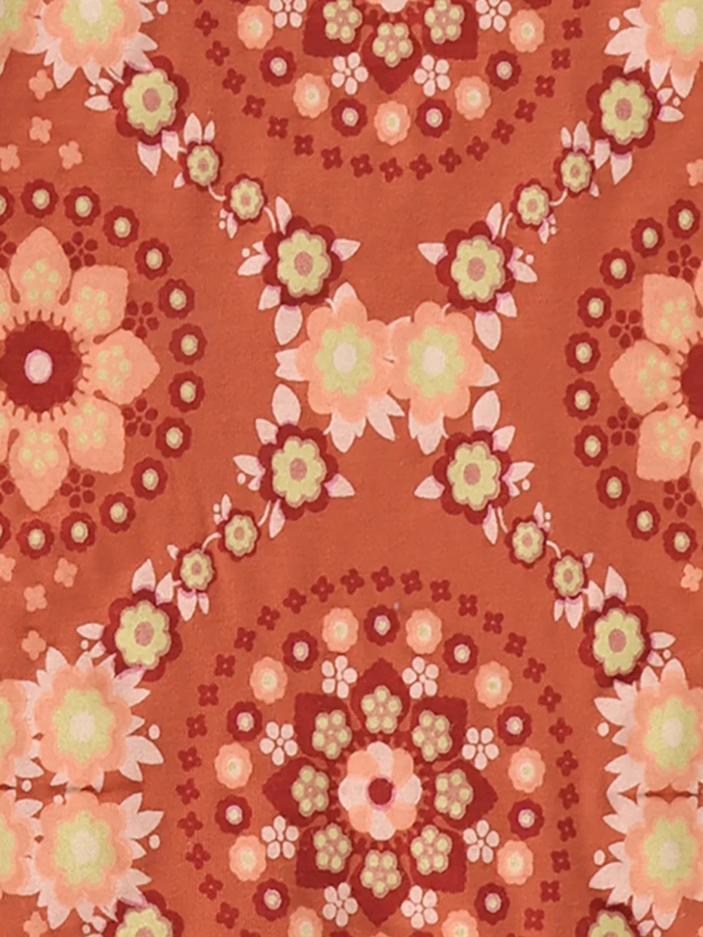 Kate Quinn Newborn Onesie in 70s Floral Wallpaper - Picture 2 of 3